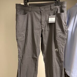 Eddie Bauer Women's Gray Straight Leg Pants